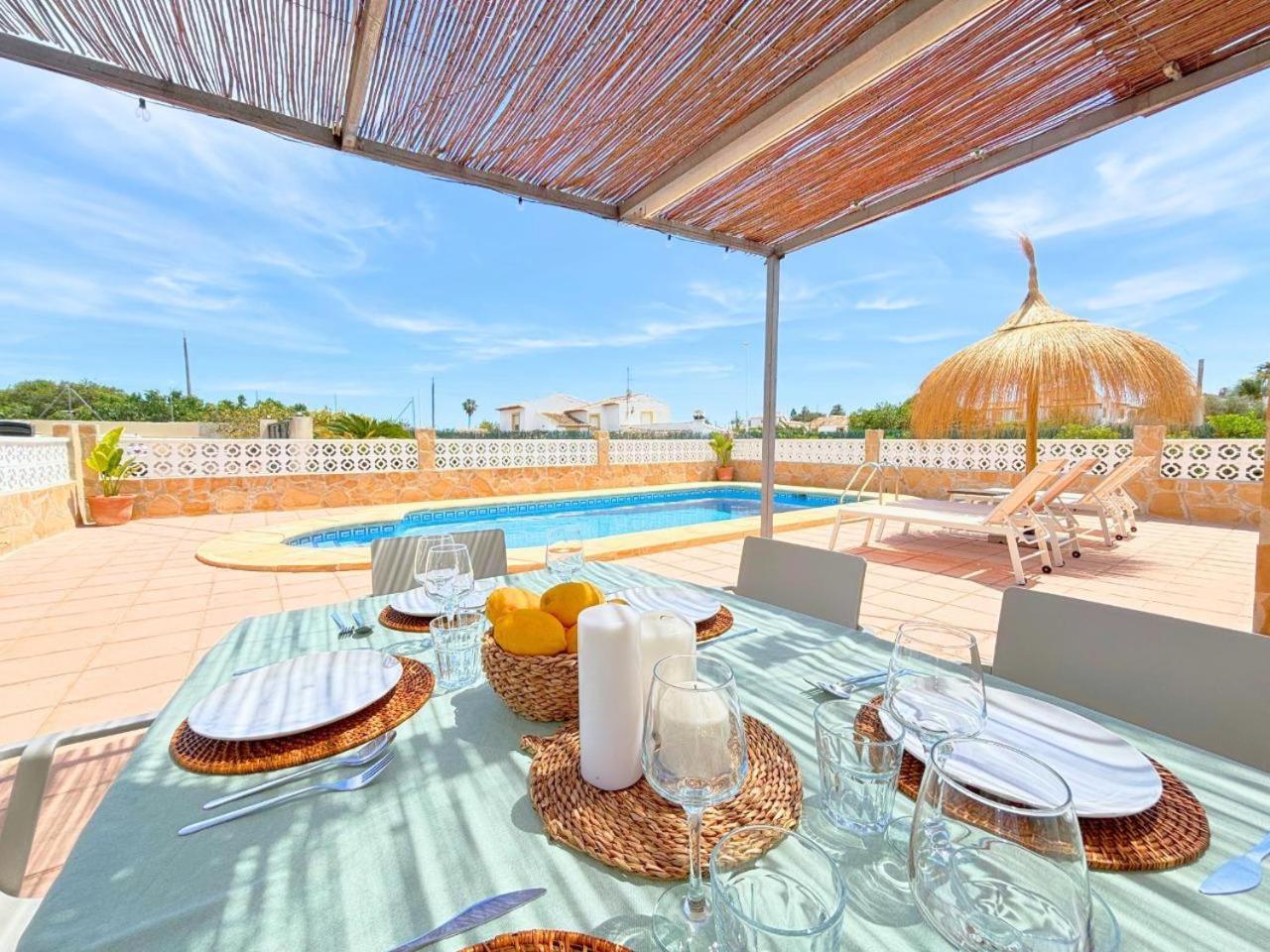 Villa Mediterranea Con Piscina Privada Javea Exterior photo